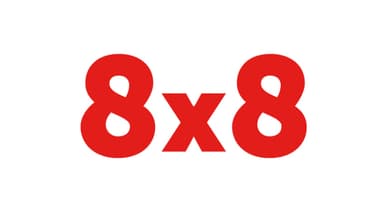 8x8 logo