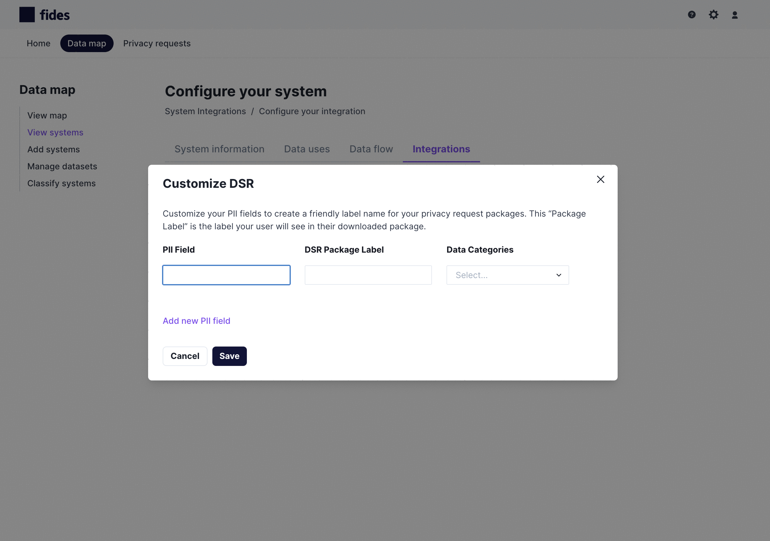 Configure a manual connector